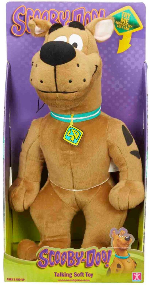 Talking scooby deals doo soft toy