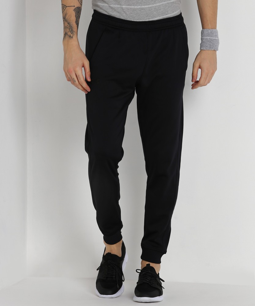 UNDER ARMOUR Solid Men Black Track Pants - Buy UNDER ARMOUR Solid Men Black Track  Pants Online at Best Prices in India