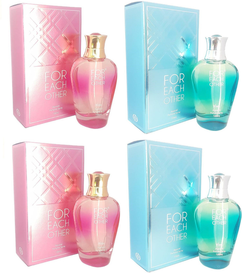 Pink and hotsell blue perfume bottle