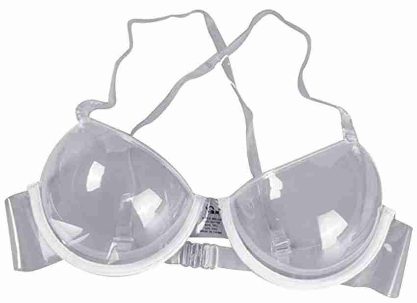 Sexy Transparent Bra Plastic, Womens Bra Clear Straps