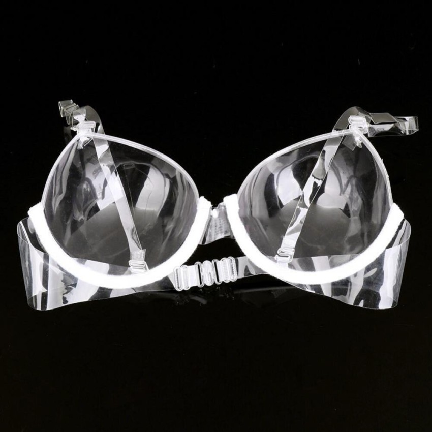 Women Transparent Clear Bra/ Invisible Strap Plastic Bra