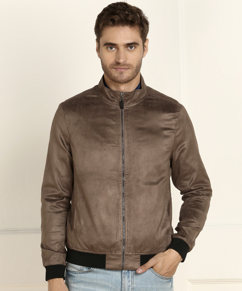 Arrow sport full sleeve solid men's jacket on sale