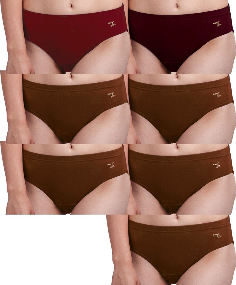 Buy Rupa Women Hipster Brown Panty (Pack of 1) at