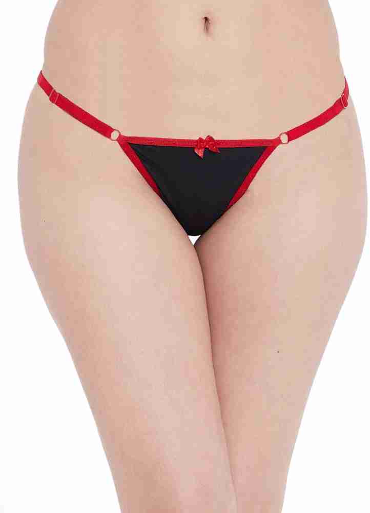 Buy Red N-gal Women Thong Red Panty Online at Best Prices in