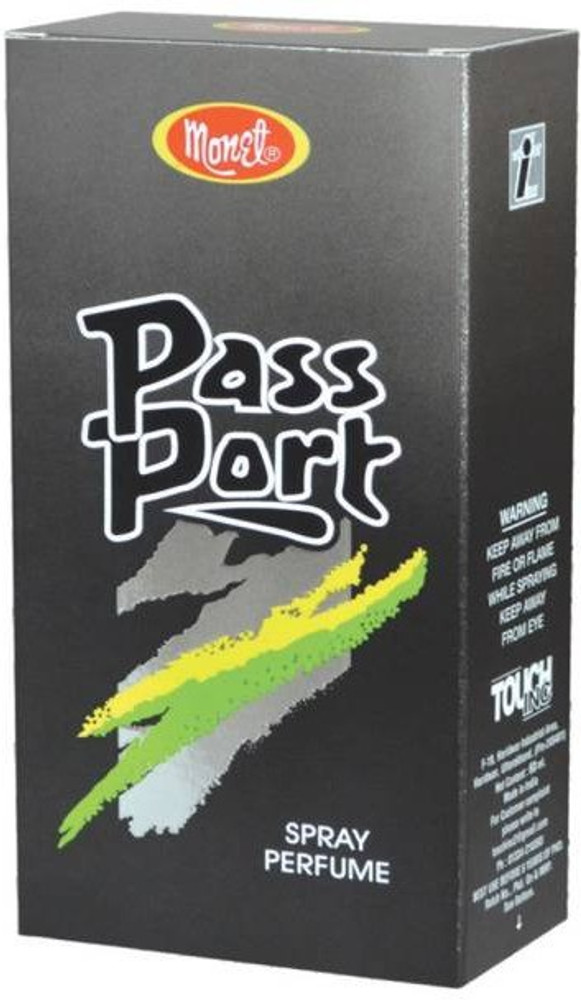 Passport online body spray