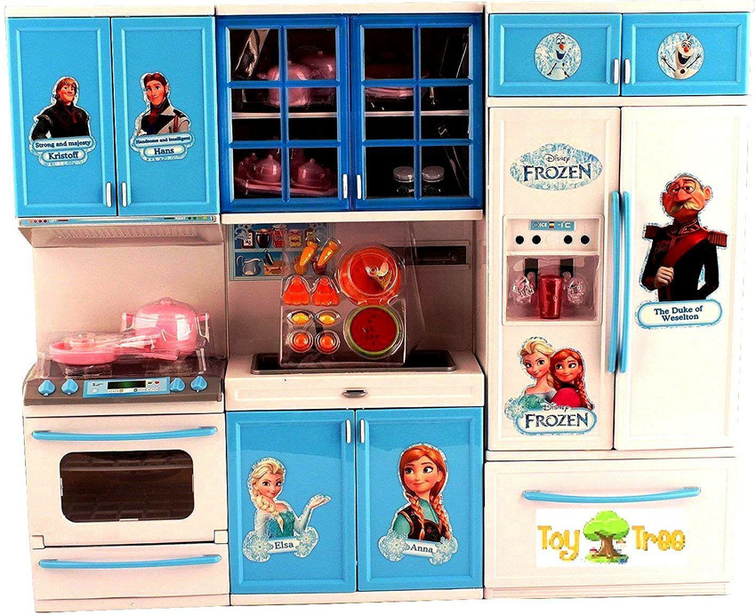 Frozen doll shop kitchen set