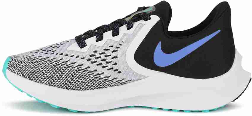 Nike women's zoom winflo on sale 6 running shoes - black/jade/sapphire