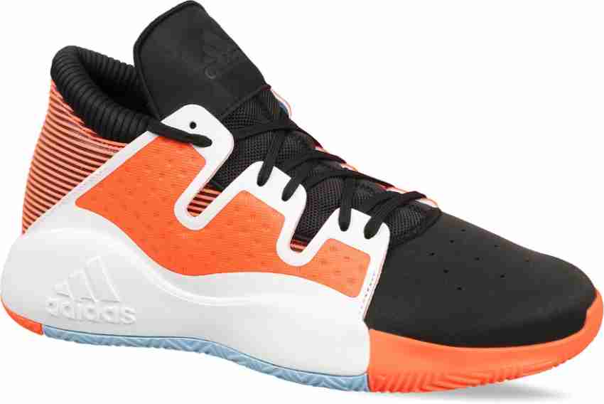 Black orange clearance basketball shoes