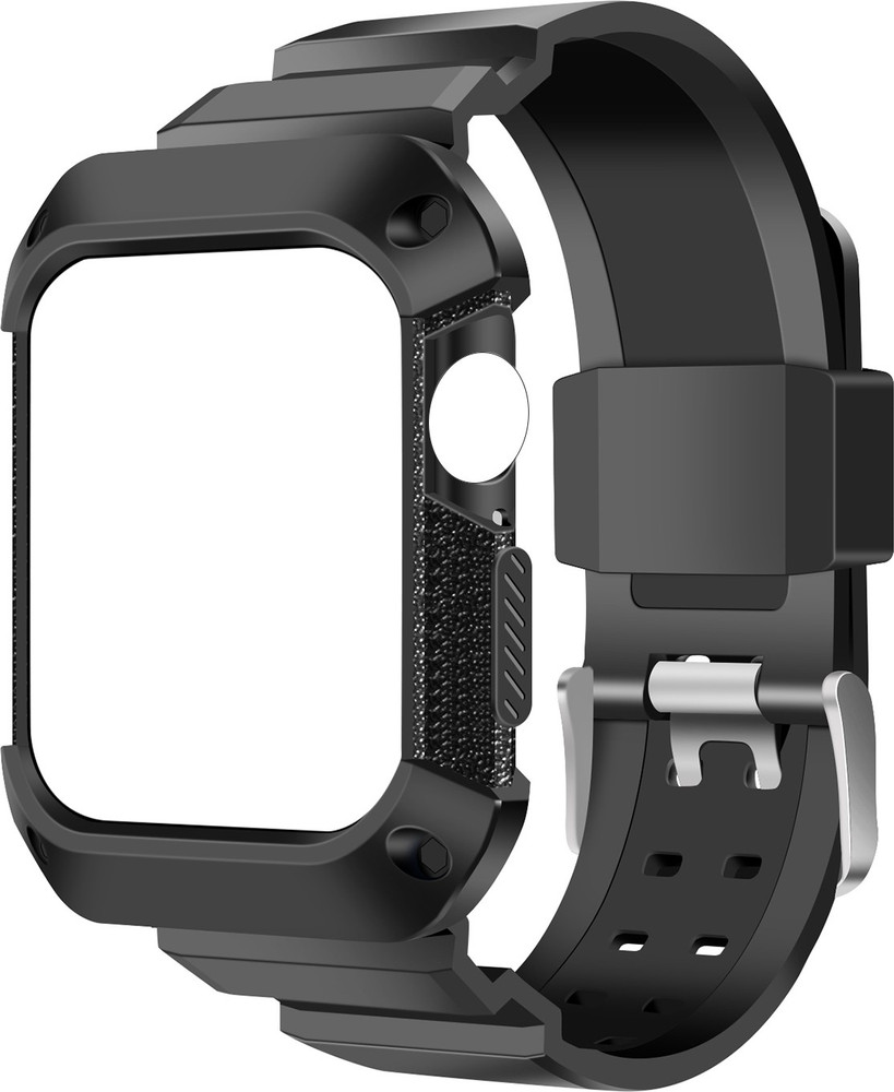 AirCase Rugged Protective Case with Strap for Apple Watch Series