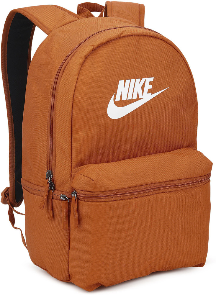 Nike heritage top backpack orange