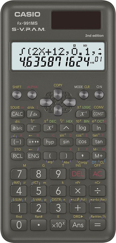 Casio Classwiz – calculatrice Non Programmable, modèle Fx-991Ex-W