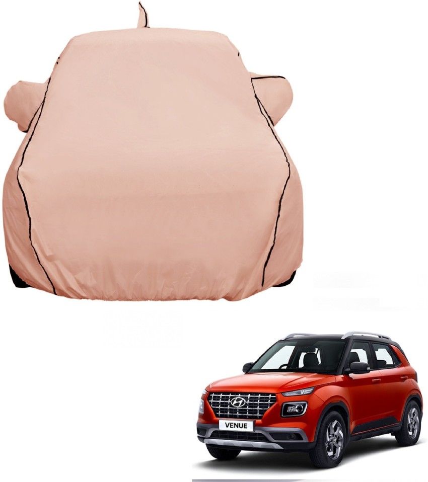 FABTEC Car Cover For Hyundai Venue (With Mirror Pockets) Price in India -  Buy FABTEC Car Cover For Hyundai Venue (With Mirror Pockets) online at
