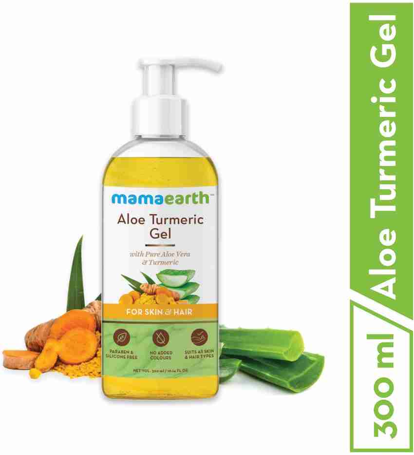 Mamaearth Aloe Turmeric Gel For Face From 100 Pure Aloe