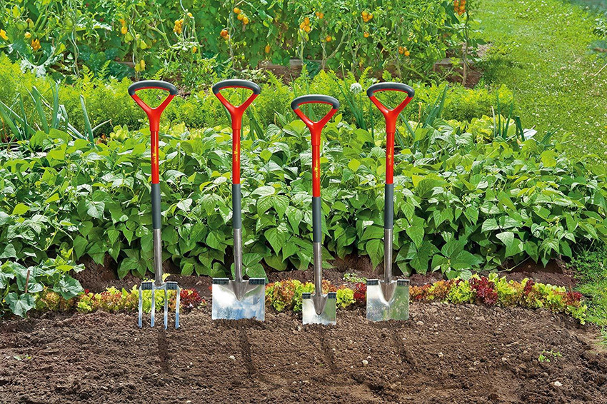 WOLF GARTEN Stainless Steel Digging Fork for Garden Works Garden