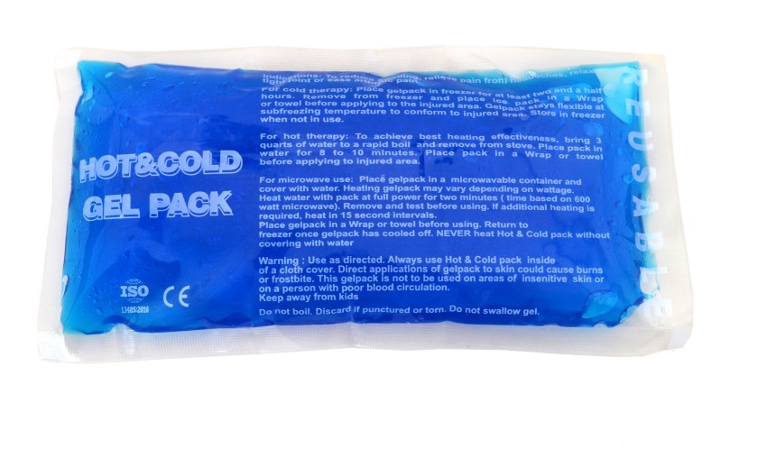 Small Ice Packs for Injuries, Reusable Pack Hot Cold Pack Round Gel Pack  with Cloth Backing & Sleeve for Pain Relief, Wisdom Teeth, Breastfeeding,  Tired Eyes, Face, Headaches. 