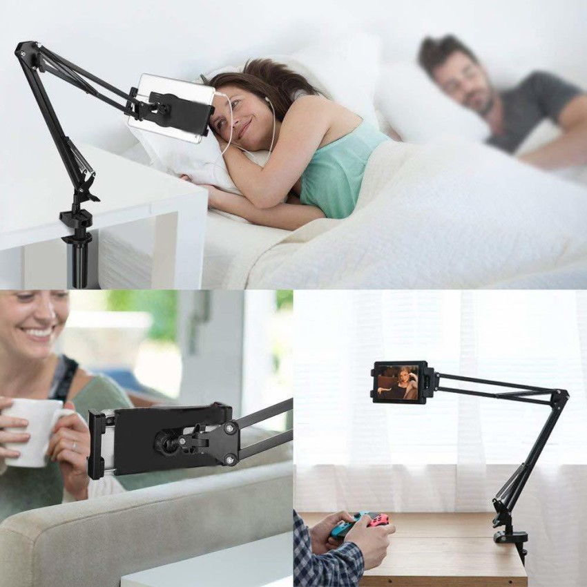 Ipad holder for bed,360 Degree Rotating tablet holder for bed with