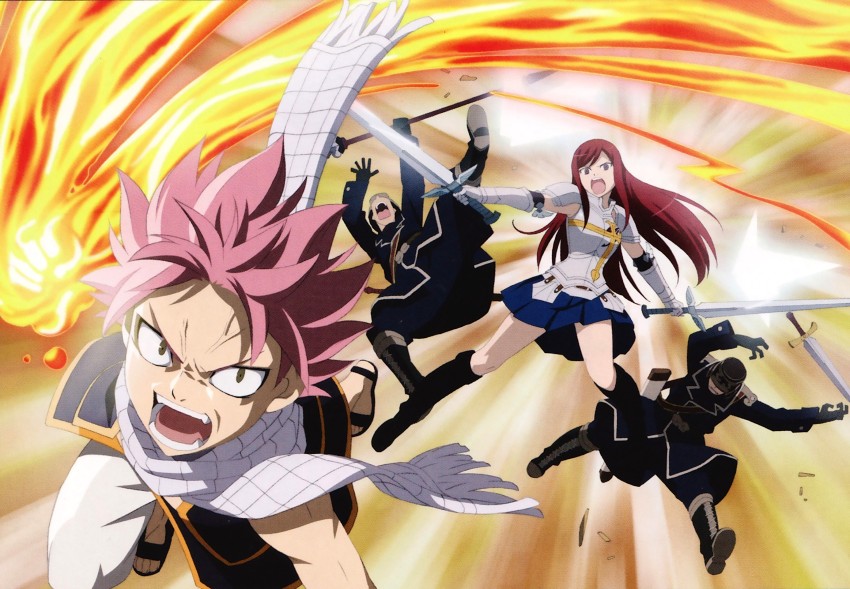 Natsu Dragneel Fairy Tail Art Print