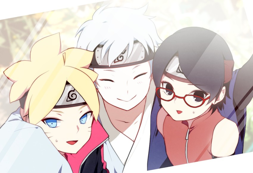  Sarada Uchiha Poster Anime Manga Print Sarada Boruto