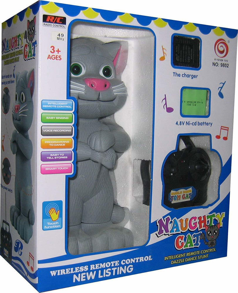 Talking tom toy with on sale remote