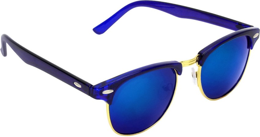 Buy Nitrogen Clubmaster Sunglasses Multicolor For Men & Women Online @ Best  Prices in India