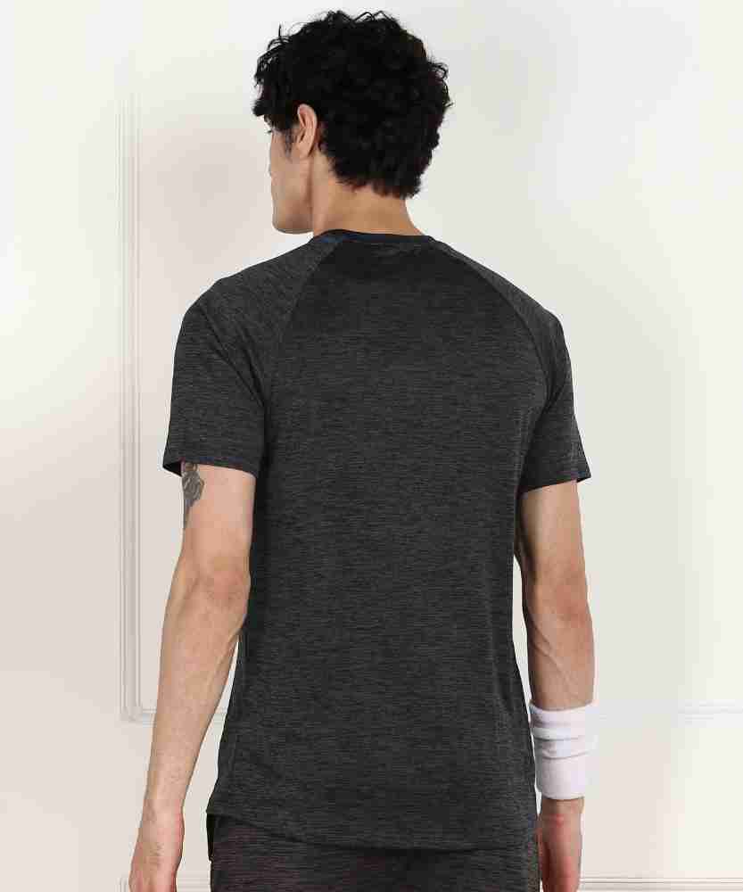 UNDER ARMOUR Solid Men Round Neck Black T-Shirt - Buy UNDER ARMOUR