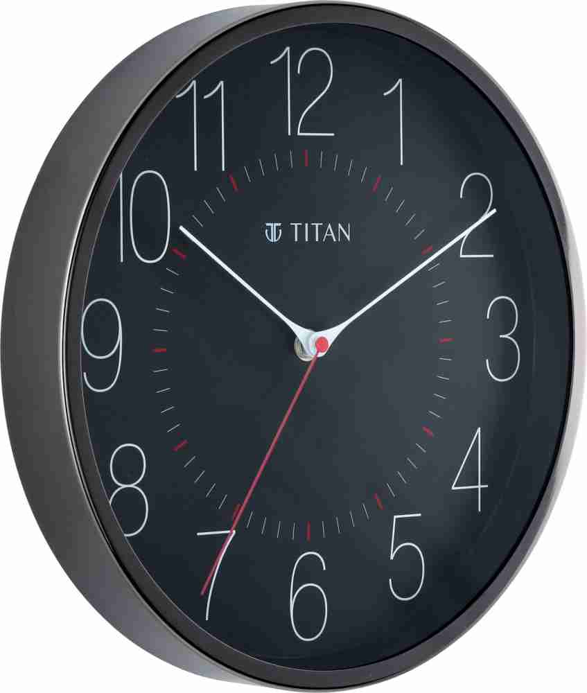 Wall clock by titan sale