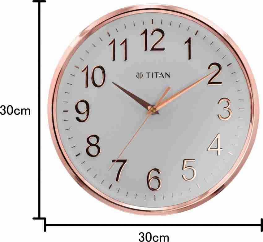 Titan wall clock online flipkart