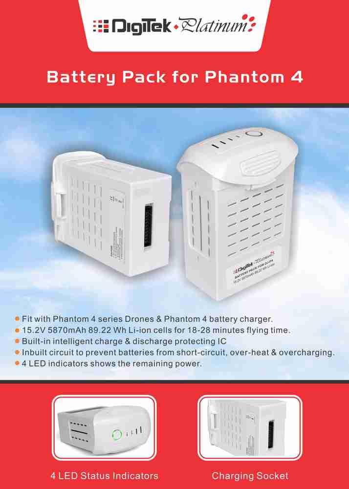 Phantom 4 drone battery price deals