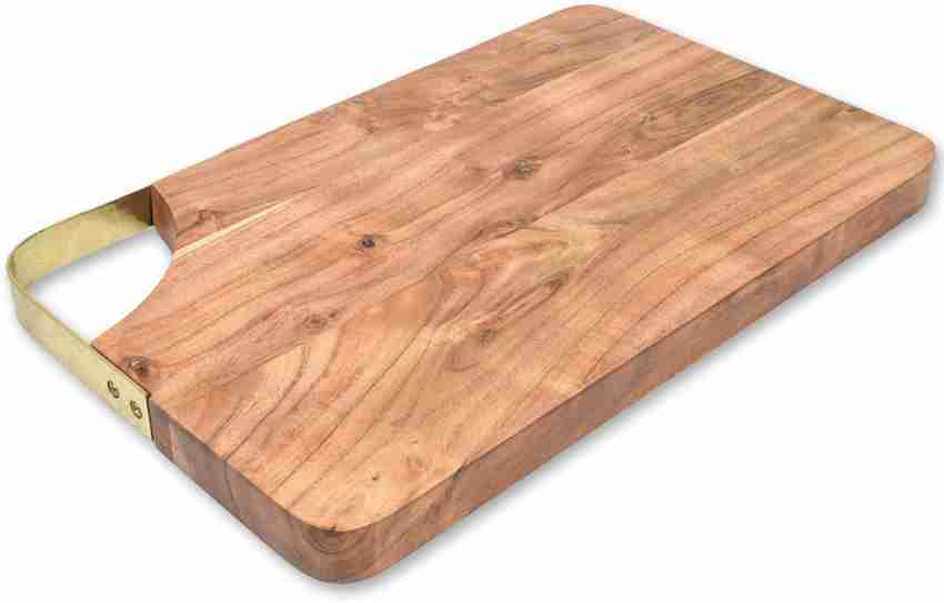 Jumbo Size Wooden Chopping Cutting Board For Kitchen With Handle 60 x 40 cm