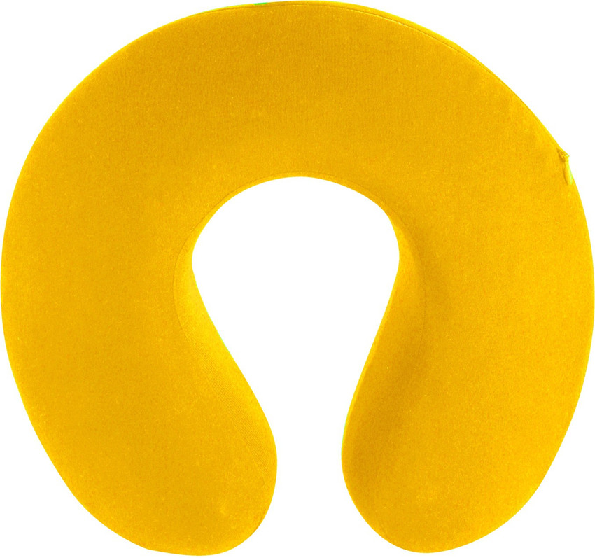 AmazingHind Memory Foam Neck Pillow Yellow Neck Pillow Yellow Price in India Flipkart