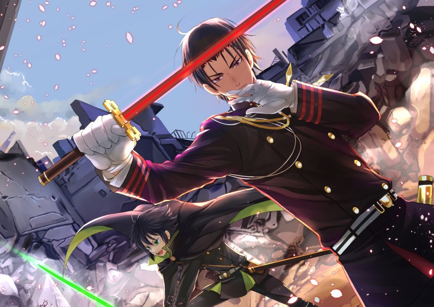 Athah Anime Seraph of the End Guren Ichinose 13*19 inches Wall Poster Matte  Finish