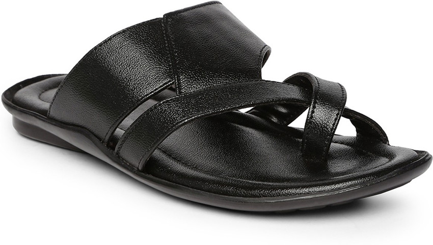 Paragon chappal black cheap