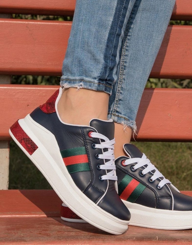 RNK SN-105 Premium Casual Shoes Gucci Style For Women Sneakers For Women -  Buy RNK SN-105 Premium Casual Shoes Gucci Style For Women Sneakers For  Women Online at Best Price - Shop