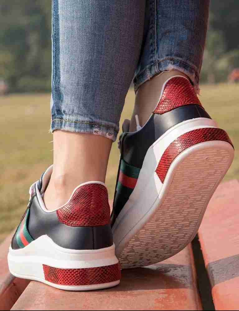 RNK SN-105 Premium Casual Shoes Gucci Style For Women Sneakers For Women -  Buy RNK SN-105 Premium Casual Shoes Gucci Style For Women Sneakers For  Women Online at Best Price - Shop