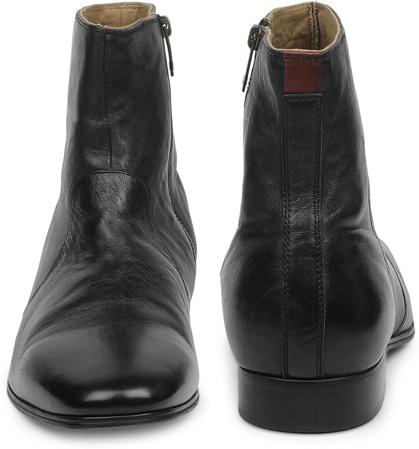 Aldo black boots discount men