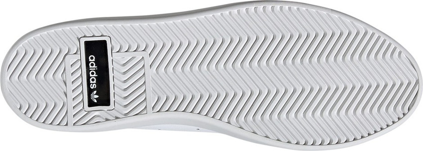 Adidas originals sleek over branded trainers in white clearance