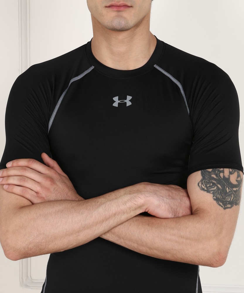 Under Armour Training HeatGear Armour Compression T-Shirt In Black  1257468-001