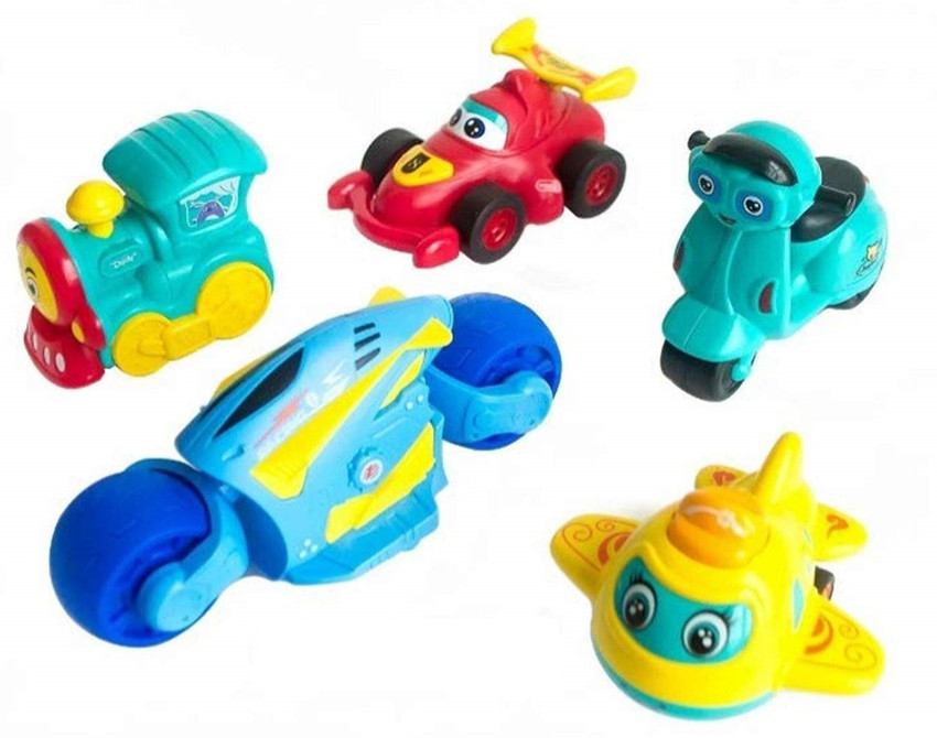 Extrawish Big Medium Size Unbreakable Push Pull Friction Toy car