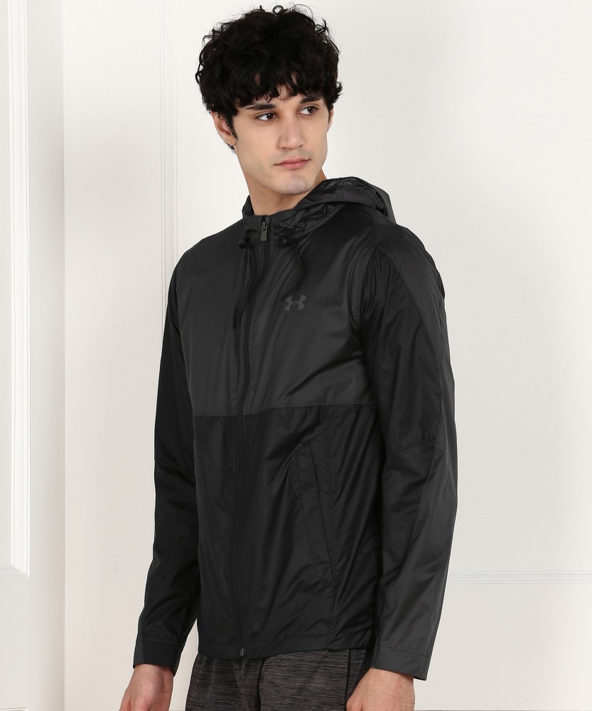 UNDER ARMOUR Prevail Windbreaker Solid Men Wind Cheater