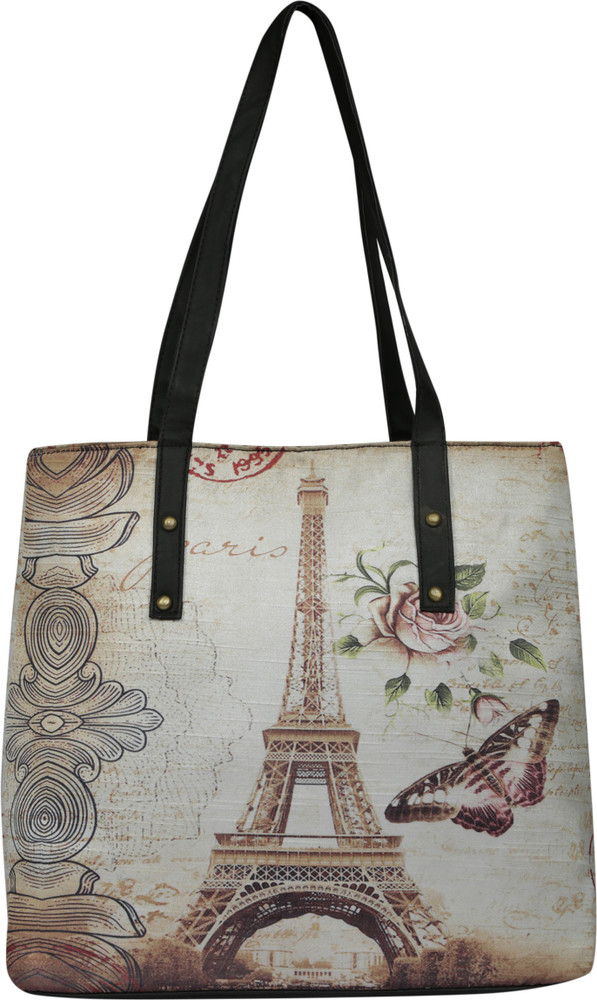 Eiffel tower discount handbags for sale