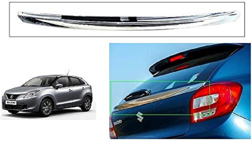 Baleno rear chrome spoiler store with camera hole