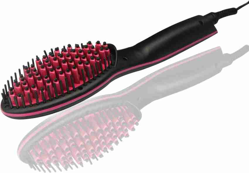 Gorgio Hair Straightener Brush With Ceramic Coating HB6000 Hair Straightener Brush