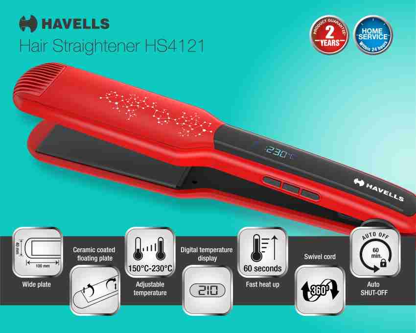 Havells hair 2025 straightener hs4121