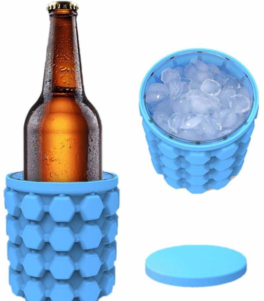VibeX 1 L Silicone ® Magic Ice Maker Cup Mini Ice Cube Trays Ice Bucket  Price in India - Buy VibeX 1 L Silicone ® Magic Ice Maker Cup Mini Ice Cube