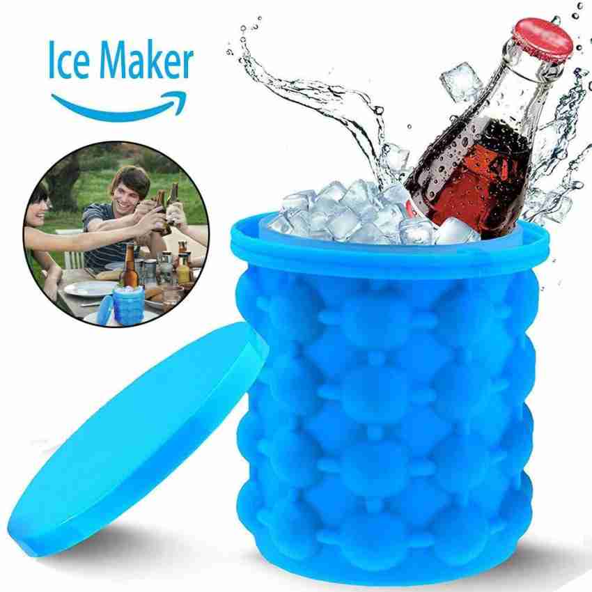 Ice Cube Maker Bucket Mold Cooler Makes Small Nugget Ice Chips for