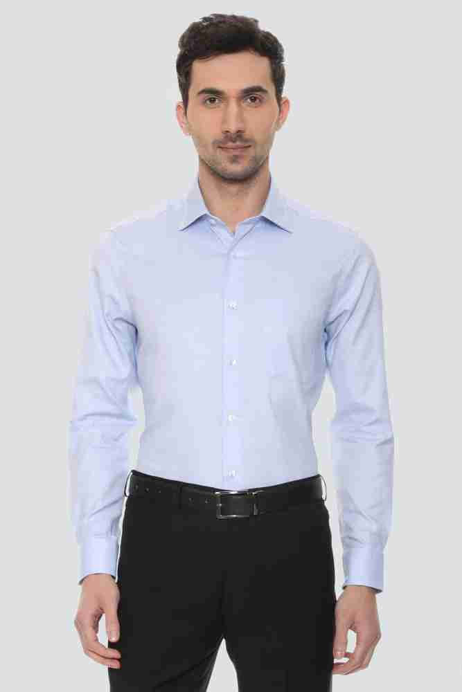 Buy Louis Philippe Permapress Men's Regular Fit Formal Shirt