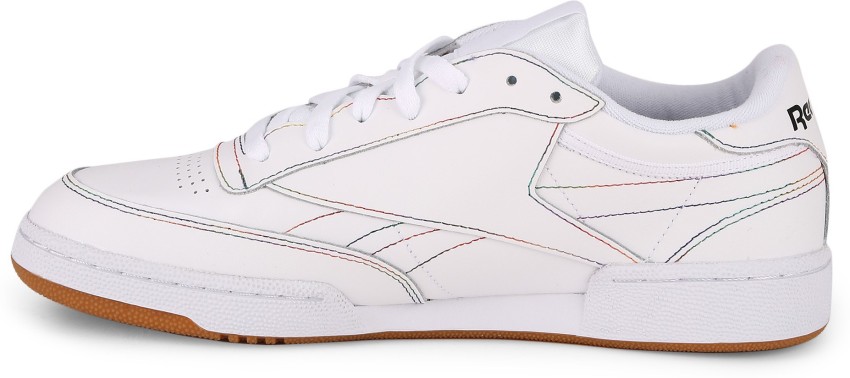 White reebok cheap tennis shoes