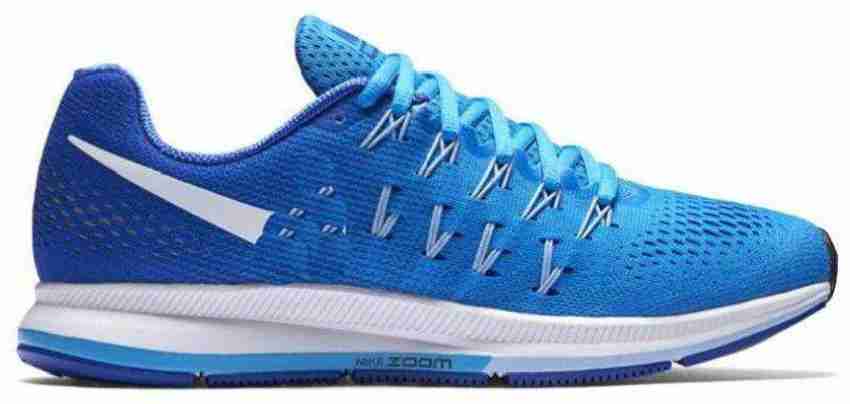Zoom pegasus 33 blue running shoes cheap