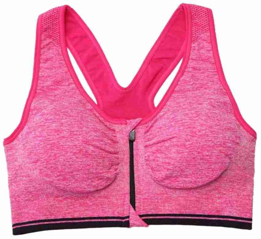 Layer Sports Bra Hot Pink – Pokaba