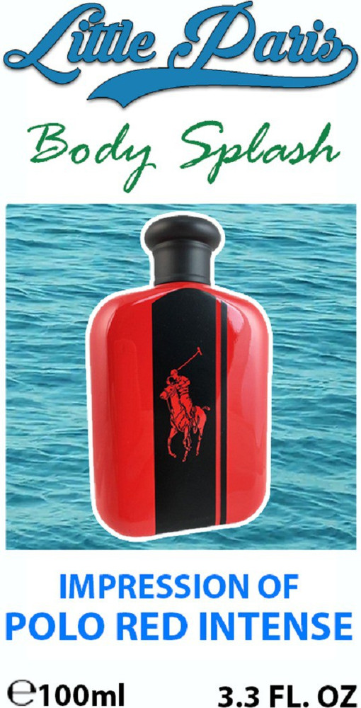 Littleparis Body Splash Impression Of Polo red intense Perfume